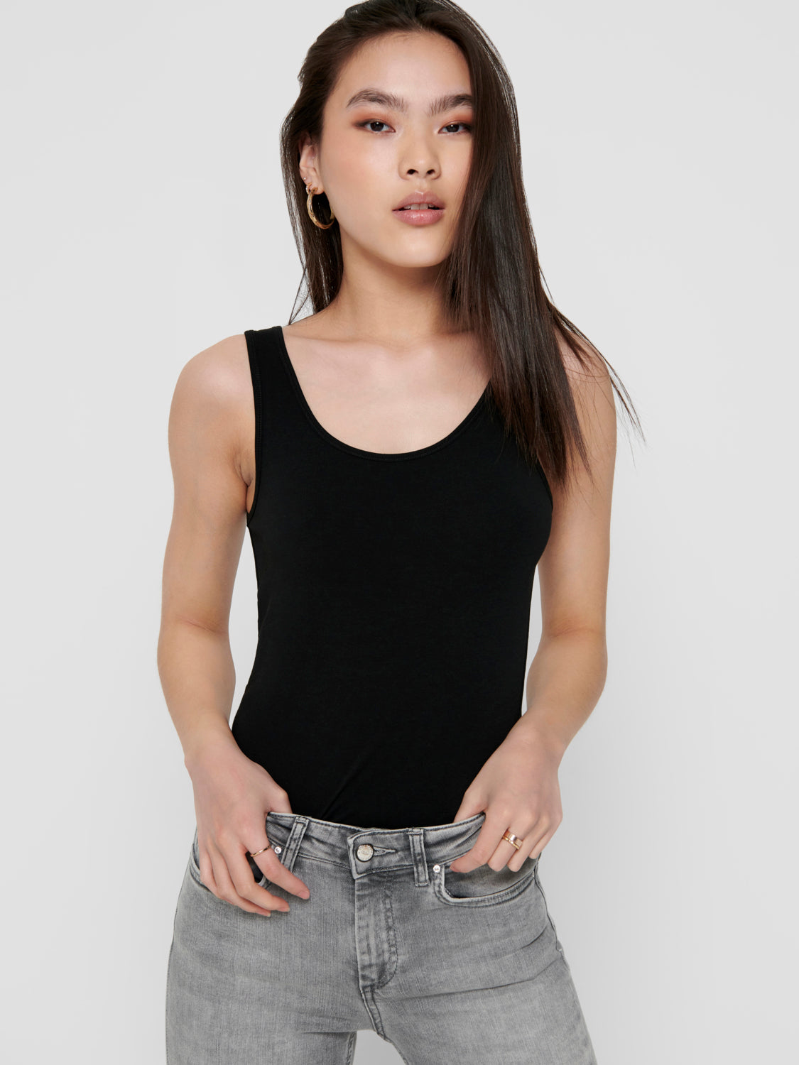 ONLLIVE Tank Top - Black